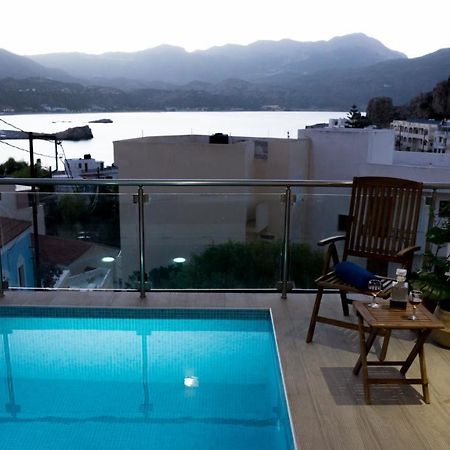 Sunset Brand New Luxury Apt With Pool & Sea View Karpathos Ngoại thất bức ảnh