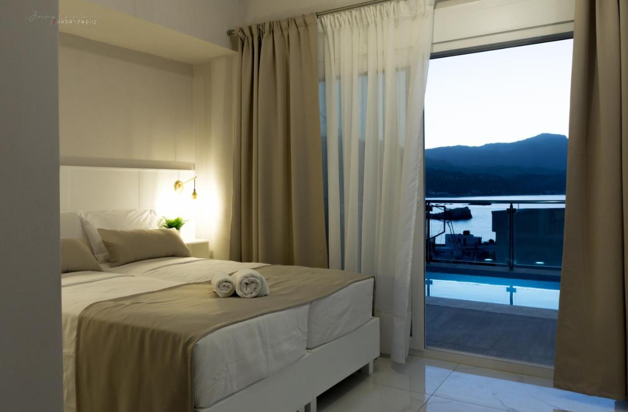 Sunset Brand New Luxury Apt With Pool & Sea View Karpathos Ngoại thất bức ảnh